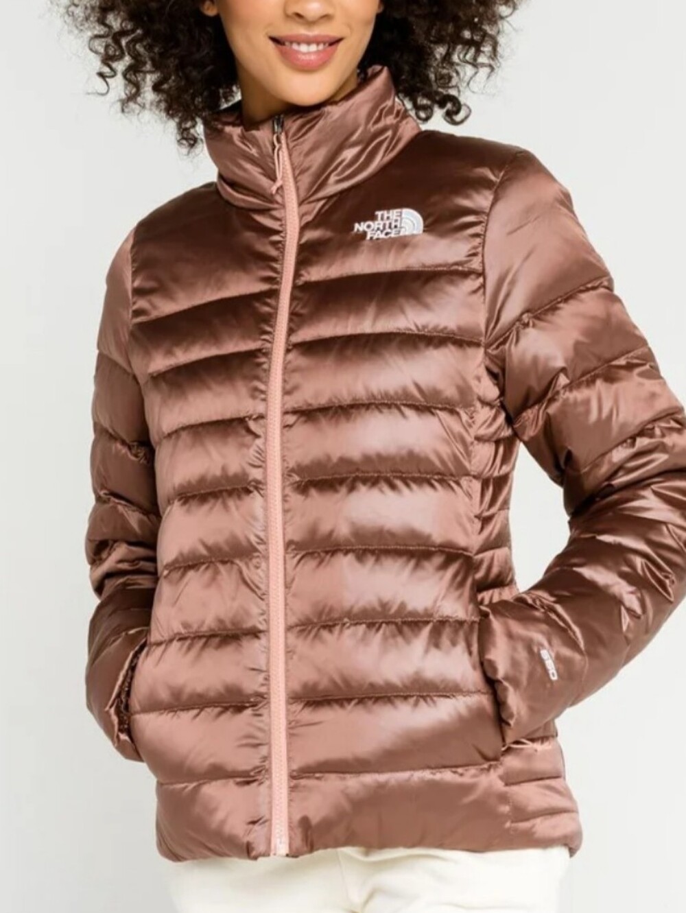 The North Face Aconcagua‎ Pink Clay 550 Down Puffer Jacket Size L